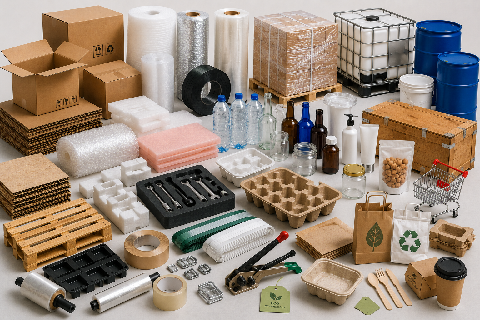 Packaging Materials Grid